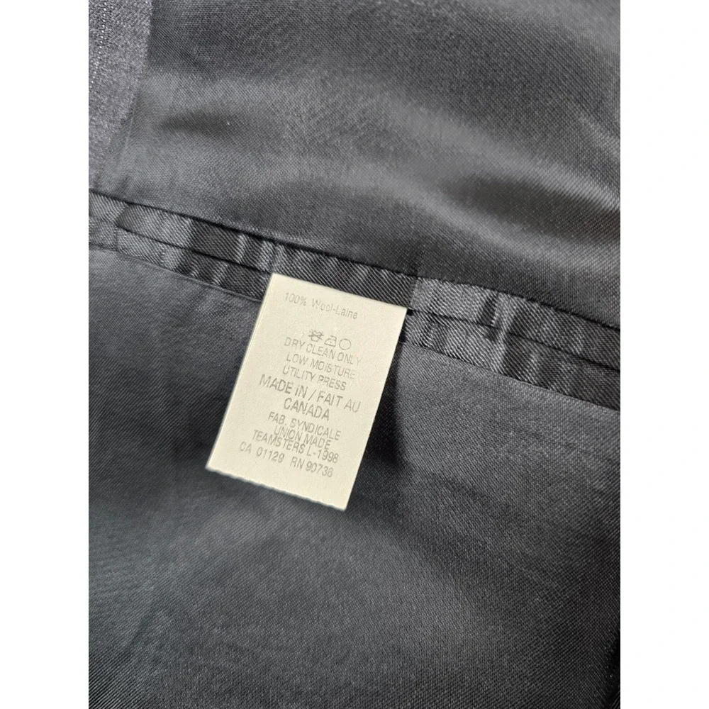 LRL Ralph Lauren Wool Suit Mens 58L 2 Piece Pants 50x31 Big Tall Gray Pinstripe